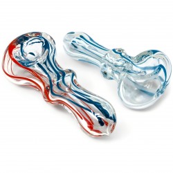 2.5" Transcendent Duo Color Line Artistry Hand Pipes - 2pk [RKD82]
